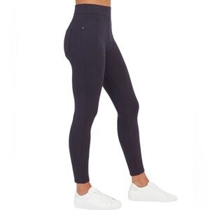 Spanx The Perfect Pant Ankle 4-Pocket Navy Size 3X Tall